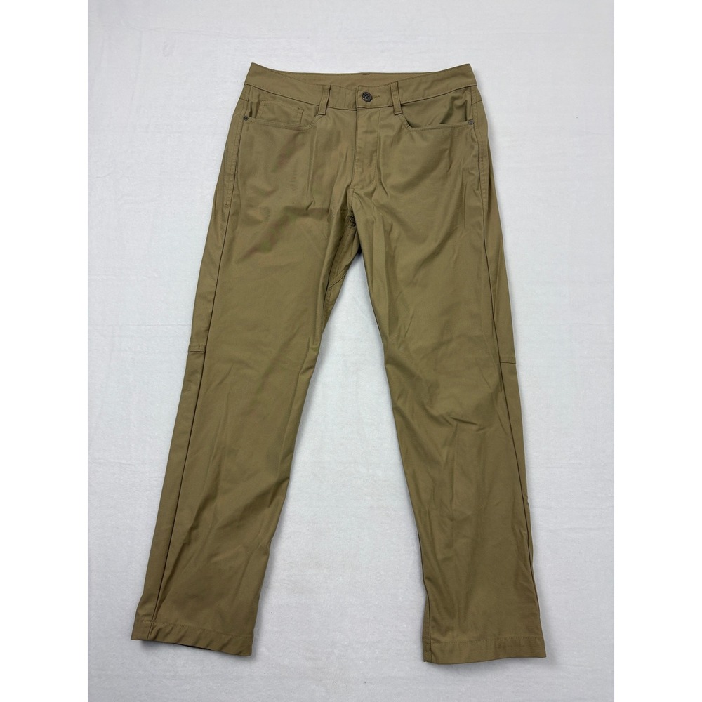 Swiss Tech Mens Sand Khaki Straight Leg Pants 32x30 SMB38479 Outdoor Casual